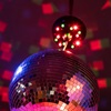 Spiegel Discokugel mit LED 25cm, +15 EUR